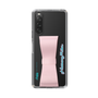 Slim Protection Case - STAND & RING RIBBON Sakura Pink［ HATSUNE MIKU - Ribbon - Logo ］