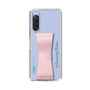 Slim Protection Case - STAND & RING RIBBON Sakura Pink［ HATSUNE MIKU - Ribbon - Logo ］
