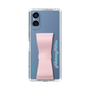 Slim Protection Case - STAND & RING RIBBON Sakura Pink［ HATSUNE MIKU - Ribbon - Logo ］