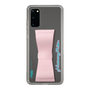 Slim Protection Case - STAND & RING RIBBON Sakura Pink［ HATSUNE MIKU - Ribbon - Logo ］