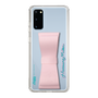 Slim Protection Case - STAND & RING RIBBON Sakura Pink［ HATSUNE MIKU - Ribbon - Logo ］