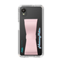 Slim Protection Case - STAND & RING RIBBON Sakura Pink［ HATSUNE MIKU - Ribbon - Logo ］
