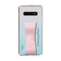 Slim Protection Case - STAND & RING RIBBON Sakura Pink［ HATSUNE MIKU - Ribbon - Logo ］