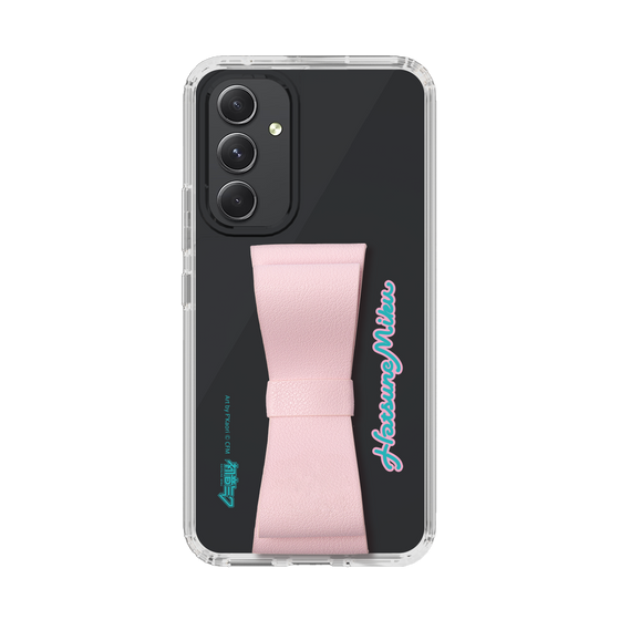 Slim Protection Case - STAND & RING RIBBON Sakura Pink［ HATSUNE MIKU - Ribbon - Logo ］