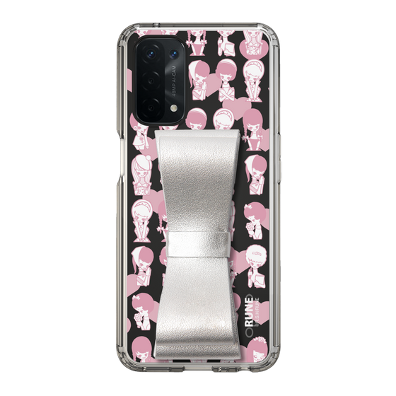 Slim Protection Case - STAND & RING RIBBON Silver［ Rune Naito - RUNE Girl Kids ］