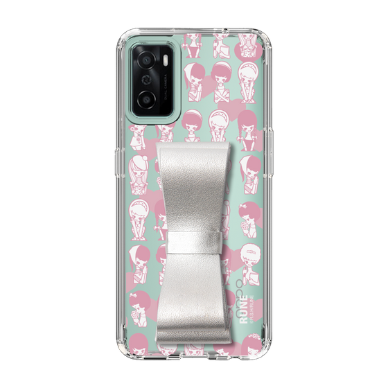 Slim Protection Case - STAND & RING RIBBON Silver［ Rune Naito - RUNE Girl Kids ］