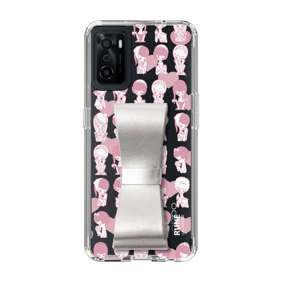 Slim Protection Case - STAND & RING RIBBON Silver［ Rune Naito - RUNE Girl Kids ］