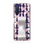 Slim Protection Case - STAND & RING RIBBON Silver［ Rune Naito - RUNE Girl Kids ］