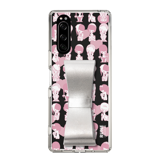 Slim Protection Case - STAND & RING RIBBON Silver［ Rune Naito - RUNE Girl Kids ］