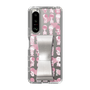 Slim Protection Case - STAND & RING RIBBON Silver［ Rune Naito - RUNE Girl Kids ］