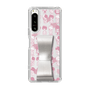 Slim Protection Case - STAND & RING RIBBON Silver［ Rune Naito - RUNE Girl Kids ］