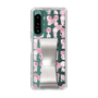 Slim Protection Case - STAND & RING RIBBON Silver［ Rune Naito - RUNE Girl Kids ］