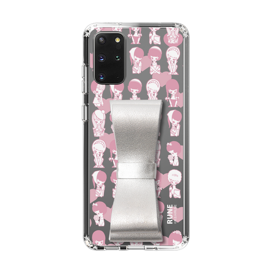 Slim Protection Case - STAND & RING RIBBON Silver［ Rune Naito - RUNE Girl Kids ］