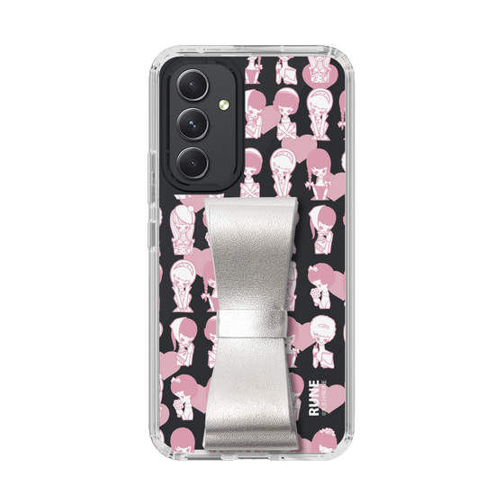 Slim Protection Case - STAND & RING RIBBON Silver［ Rune Naito - RUNE Girl Kids ］