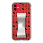 Slim Protection Case - STAND & RING RIBBON Silver［ Rune Naito - RUNE Animal Dog ］