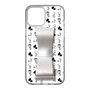 Slim Protection Case - STAND & RING RIBBON Silver［ Rune Naito - RUNE Animal Dog ］