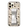 Slim Protection Case - STAND & RING RIBBON Silver［ Rune Naito - RUNE Animal Dog ］