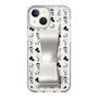 Slim Protection Case - STAND & RING RIBBON Silver［ Rune Naito - RUNE Animal Dog ］