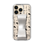 Slim Protection Case - STAND & RING RIBBON Silver［ Rune Naito - RUNE Animal Dog ］