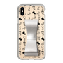Slim Protection Case - STAND & RING RIBBON Silver［ Rune Naito - RUNE Animal Dog ］