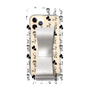 Slim Protection Case - STAND & RING RIBBON Silver［ Rune Naito - RUNE Animal Dog ］