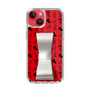Slim Protection Case - STAND & RING RIBBON Silver［ Rune Naito - RUNE Animal Dog ］