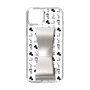 Slim Protection Case - STAND & RING RIBBON Silver［ Rune Naito - RUNE Animal Dog ］