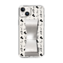 Slim Protection Case - STAND & RING RIBBON Silver［ Rune Naito - RUNE Animal Dog ］