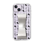 Slim Protection Case - STAND & RING RIBBON Silver［ Rune Naito - RUNE Animal Dog ］