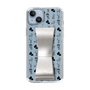 Slim Protection Case - STAND & RING RIBBON Silver［ Rune Naito - RUNE Animal Dog ］