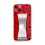 Slim Protection Case - STAND & RING RIBBON Silver［ Rune Naito - RUNE Animal Dog ］