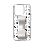 Slim Protection Case - STAND & RING RIBBON Silver［ Rune Naito - RUNE Animal Dog ］