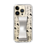Slim Protection Case - STAND & RING RIBBON Silver［ Rune Naito - RUNE Animal Dog ］