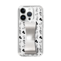 Slim Protection Case - STAND & RING RIBBON Silver［ Rune Naito - RUNE Animal Dog ］