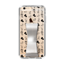 Slim Protection Case - STAND & RING RIBBON Silver［ Rune Naito - RUNE Animal Dog ］