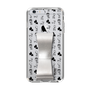Slim Protection Case - STAND & RING RIBBON Silver［ Rune Naito - RUNE Animal Dog ］