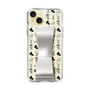Slim Protection Case - STAND & RING RIBBON Silver［ Rune Naito - RUNE Animal Dog ］