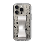 Slim Protection Case - STAND & RING RIBBON Silver［ Rune Naito - RUNE Animal Dog ］