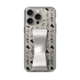 Slim Protection Case - STAND & RING RIBBON Silver［ Rune Naito - RUNE Animal Dog ］