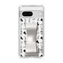 Slim Protection Case - STAND & RING RIBBON Silver［ Rune Naito - RUNE Animal Dog ］