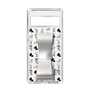 Slim Protection Case - STAND & RING RIBBON Silver［ Rune Naito - RUNE Animal Dog ］