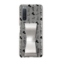 Slim Protection Case - STAND & RING RIBBON Silver［ Rune Naito - RUNE Animal Dog ］