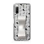 Slim Protection Case - STAND & RING RIBBON Silver［ Rune Naito - RUNE Animal Dog ］