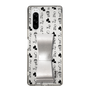 Slim Protection Case - STAND & RING RIBBON Silver［ Rune Naito - RUNE Animal Dog ］