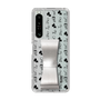 Slim Protection Case - STAND & RING RIBBON Silver［ Rune Naito - RUNE Animal Dog ］