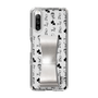 Slim Protection Case - STAND & RING RIBBON Silver［ Rune Naito - RUNE Animal Dog ］