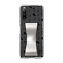 Slim Protection Case - STAND & RING RIBBON Silver［ Rune Naito - RUNE Animal Dog ］
