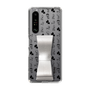 Slim Protection Case - STAND & RING RIBBON Silver［ Rune Naito - RUNE Animal Dog ］