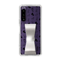 Slim Protection Case - STAND & RING RIBBON Silver［ Rune Naito - RUNE Animal Dog ］