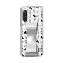 Slim Protection Case - STAND & RING RIBBON Silver［ Rune Naito - RUNE Animal Dog ］